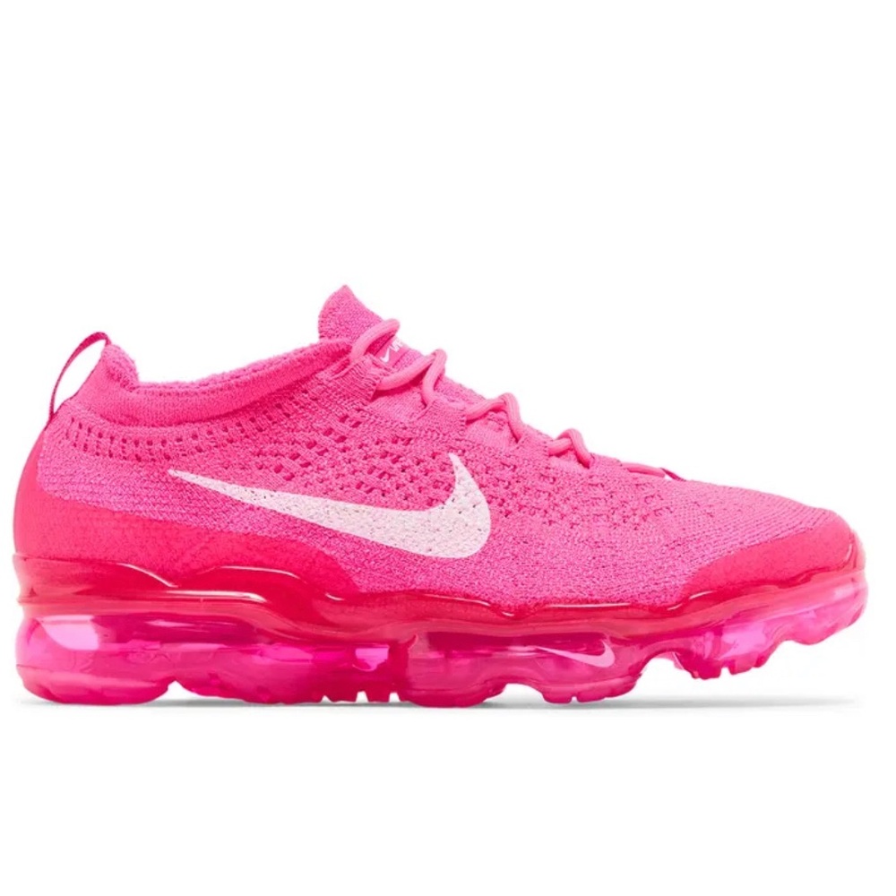 Neon pink Nike vapor max